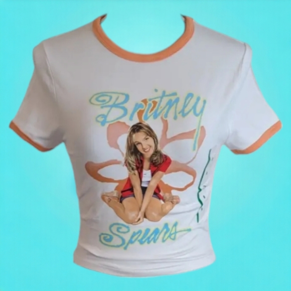 Tops - 90's Britney Spears Crop Top